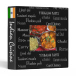 indian recipe binder, india, binder, indian,
