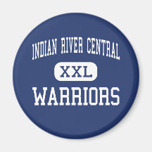 Indian River Central - Warriors - Philadelphia Refrigerator Magnet