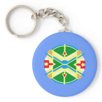 Indian sample native American pattern Key Chains