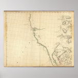 Indian Settlements California Poster