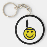Indian Smiley Keychain