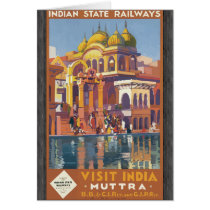Indian State Railways Visit India , Vintage Cards
