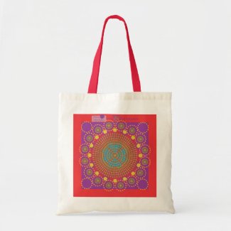 Indian Sun by the Heart Mandala Brand bag