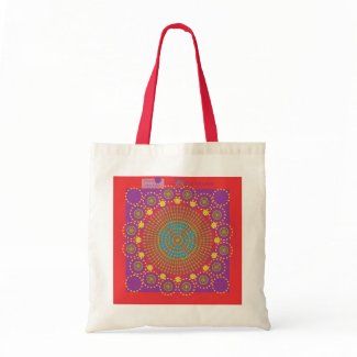 Indian Sun by the Heart Mandala Brand bag