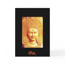 Indian Temple Art Post Card