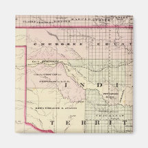Indian Territory 2 Refrigerator Magnets