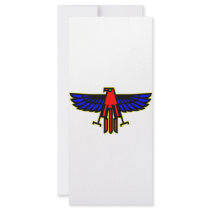 Indian Thunderbird Totem Rack Card Design