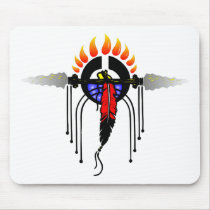 Indian Totem Mouse Pads