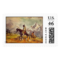 INDIAN TRAVOIS by SHARON SHARPE postage by sharonsharpe INDIAN TRAVOIS by SHARON SHARPE postage