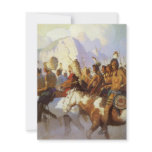Indian War Party by NC Wyeth Custom Invitations