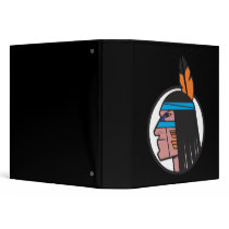 Indian Warrior Head Binders