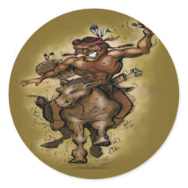 Indian Warrior stickers