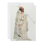Indian Warrior with Pipe by Karl Bodmer invitations