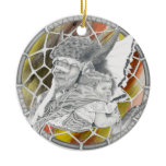 Indian with Baby Christmas Tree Ornament