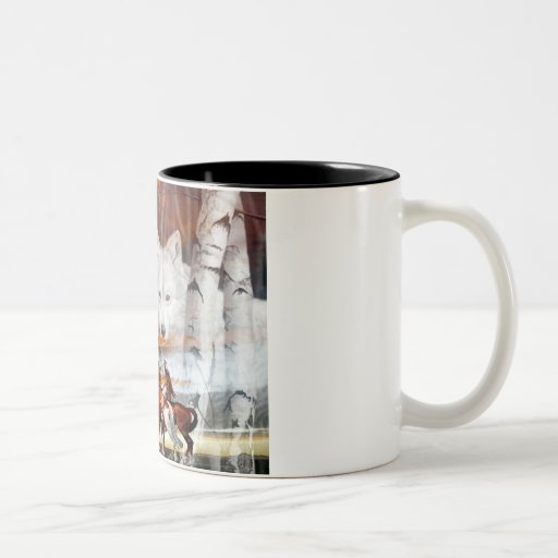 Indian Wolf Ghost Coffee Mug Zazzle