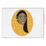 Indian Woman.ai Greeting Card