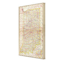Indiana 11 gallery wrapped canvas