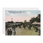 Indiana Ave Boardwalk, Atlantic City Vintage Custom Invites