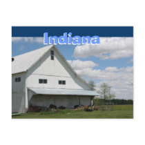 Indiana Barnyard postcards
