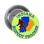 Indiana Bigfoot Tracker Buttons