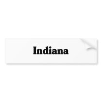 Indiana Classic bumper stickers