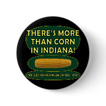 Indiana Corn Pinback Button