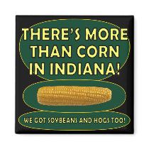 Indiana Corn Fridge Magnets
