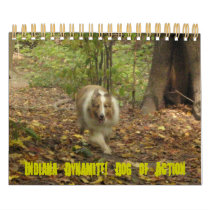 Indiana Dynamite! Dog of Action Calendar