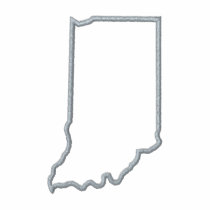 Indiana embroidered shirts by ZazzleEmbroidery Indiana embroidered shirts