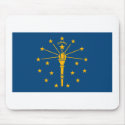 Indiana Flag Mousepad