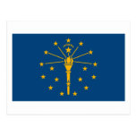 Indiana Flag Postcard