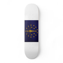 Indiana Flag Skateboard Deck