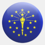 Indiana Flag Sticker