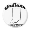 INDIANA - "INDIANA STATE MOTTO" T-shirts and Gear magnets