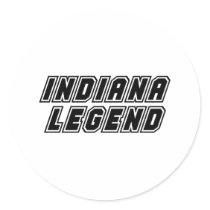 Indiana Legend stickers