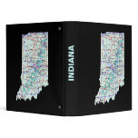 Indiana Road Map Avery Binder
