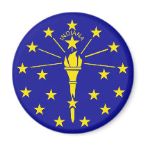 Indiana State Flag magnets