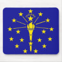 Indiana State Flag mousepads
