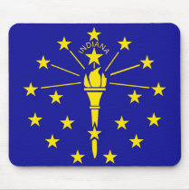 Indiana State Flag mousepads