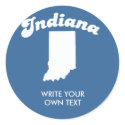 INDIANA STATE MOTTO T-SHIRT T-shirt stickers