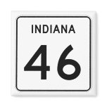 Indiana State Road 46 Magnet