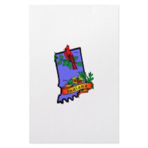 Indiana Personalized Stationery