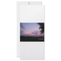 Indiana Sunrise Rack Card Template