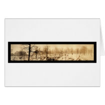 Indiana Univ Snow Photo 1909 cards