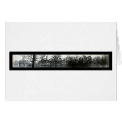 Indiana University Photo 1909 Greeting Card by lc_panoramicphotos
