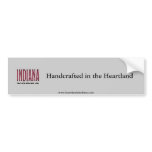 Indiana Vodka Bumper Sticker bumper stickers