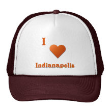 Indianapolis -- Burnt Orange Mesh Hat