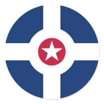 Indianapolis City Flag stickers