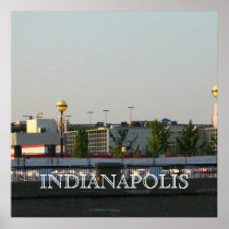 INDIANAPOLIS FESTIVE POSTER