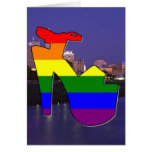 Indianapolis Pride Greeting Card